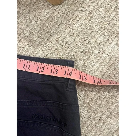 Mammut womens cargo athletic hiking pants navy blue size 6 - Picture 7 of 9